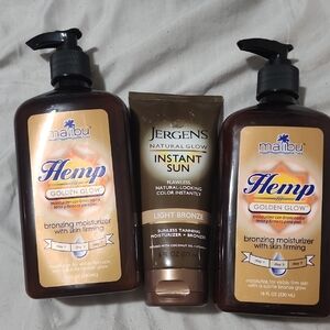 Malibu Hemp Golden Glow Moisturizer - Brown